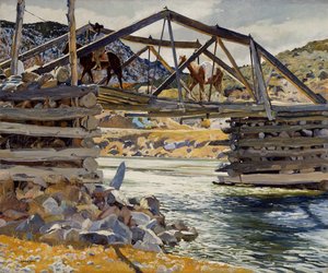 Átkelés a Rio Grandén, 1914-31 körül